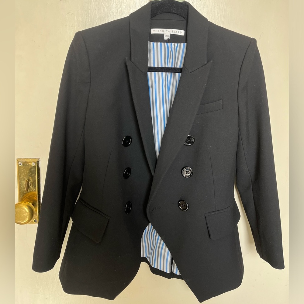 Black Veronica Beard Blazer